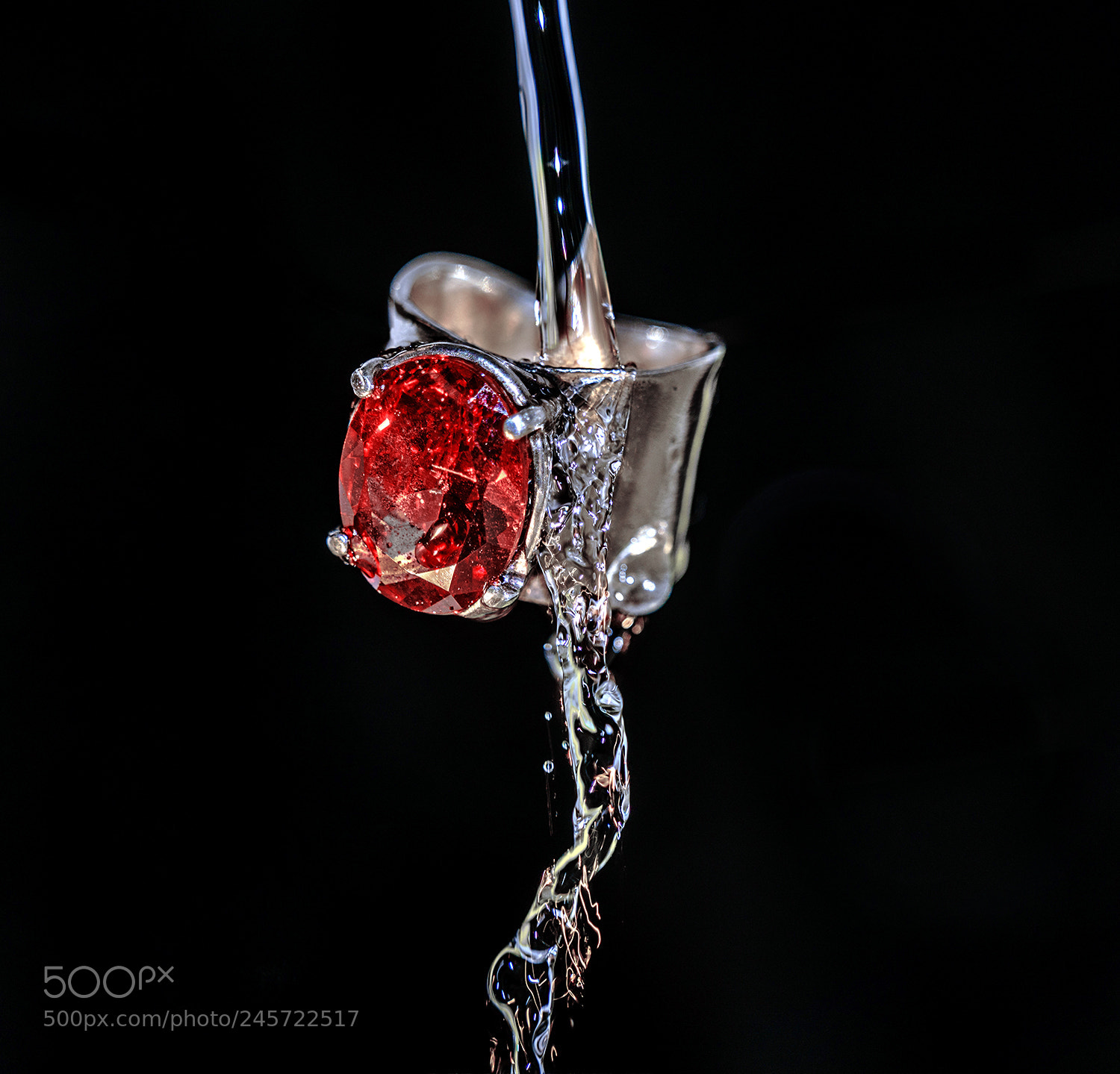 Sony a7R II sample photo. Ring in the stream photography