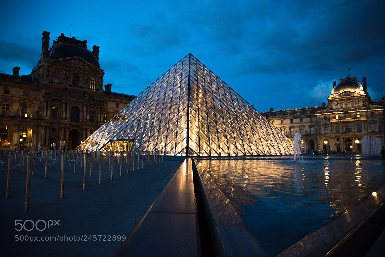 Nikon D810 sample photo. Pyramid and its reflection photography