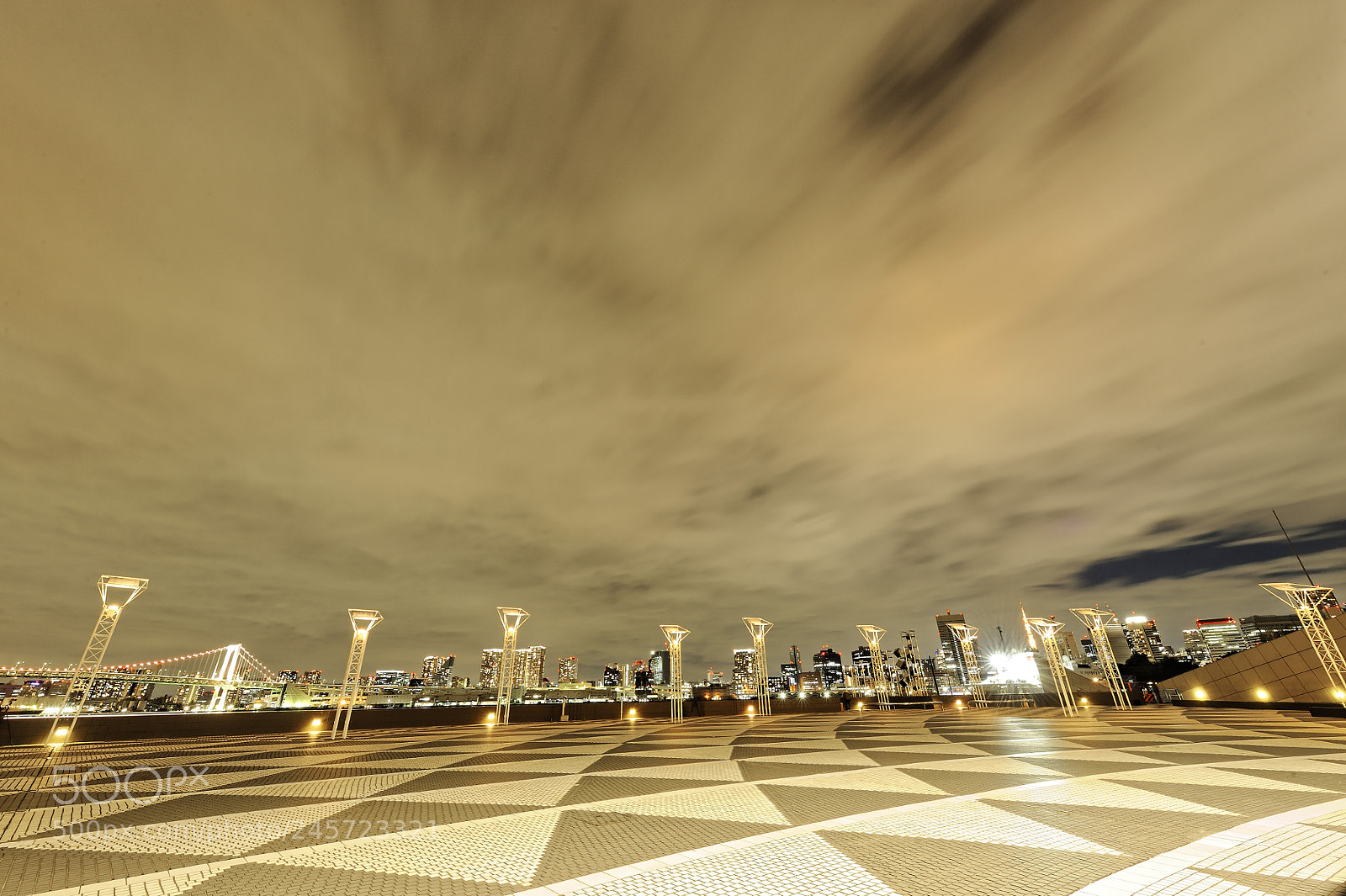 Nikon D3 sample photo. Harumi wharf photography