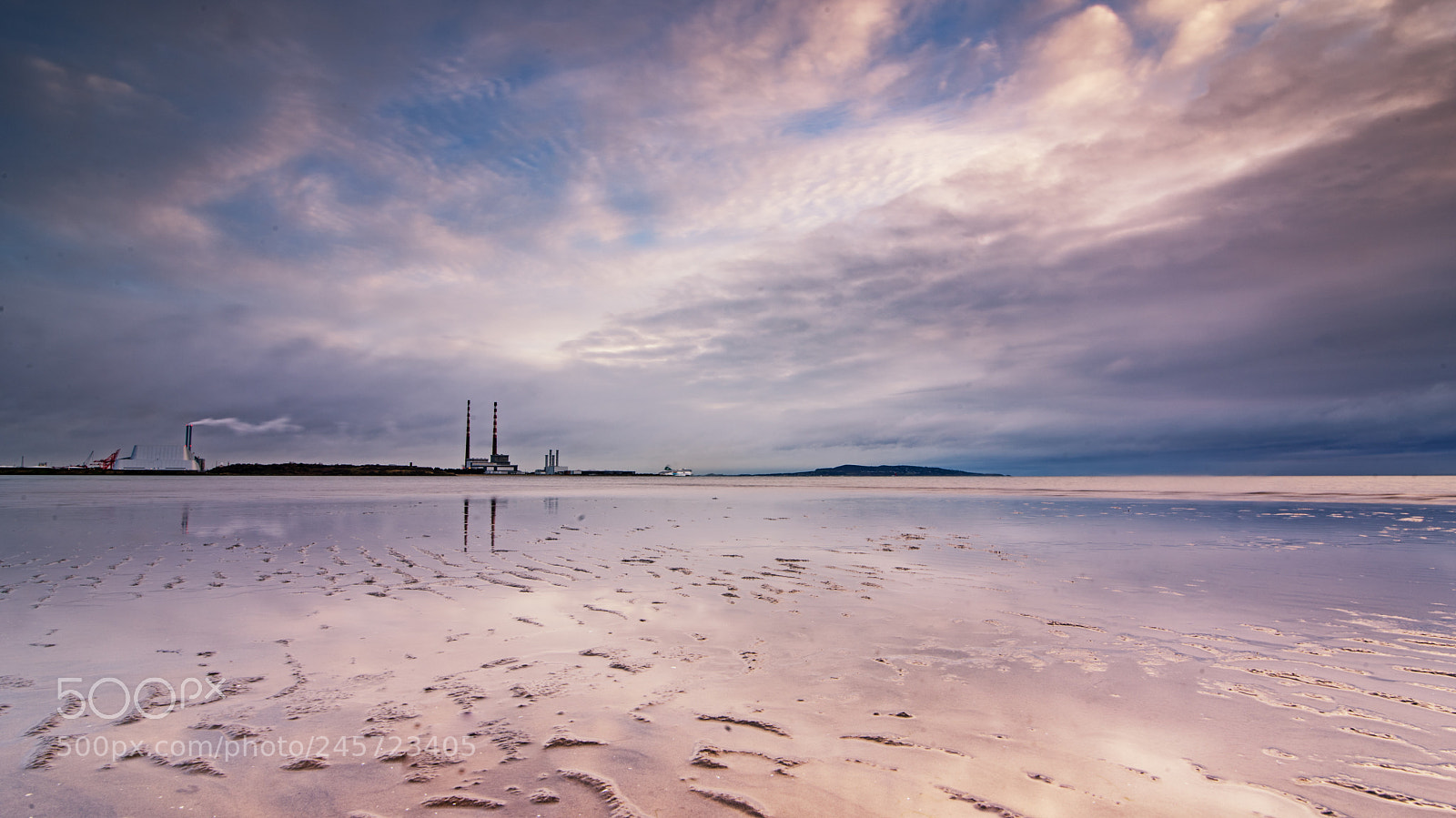 Nikon D810 sample photo. Sandymount reflection photography