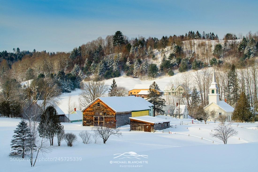 Nikon D850 sample photo. Town in the valley photography