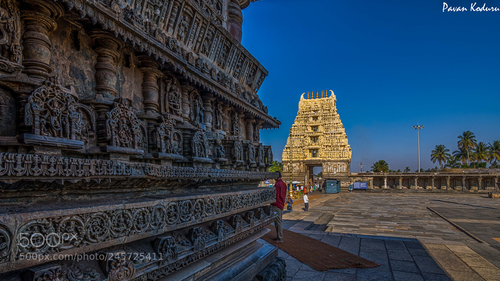 Nikon D5200 sample photo. View of temple photography