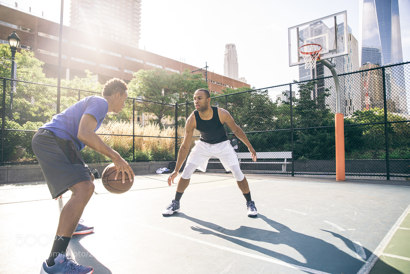Nikon D610 sample photo. Basketball player playing outdoors photography