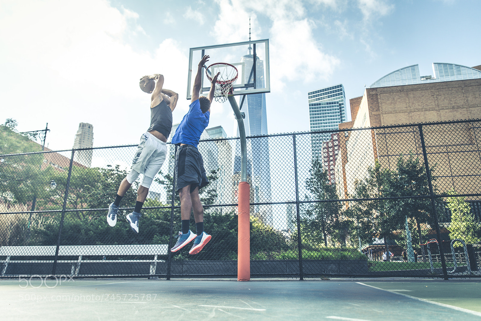 Nikon D610 sample photo. Basketball player playing outdoors photography