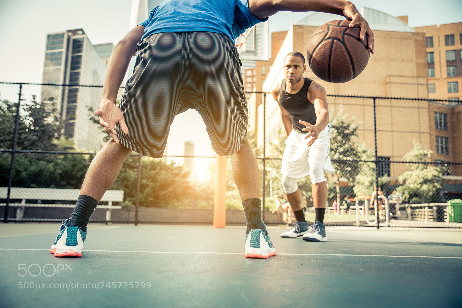 Nikon D610 sample photo. Basketball player playing outdoors photography