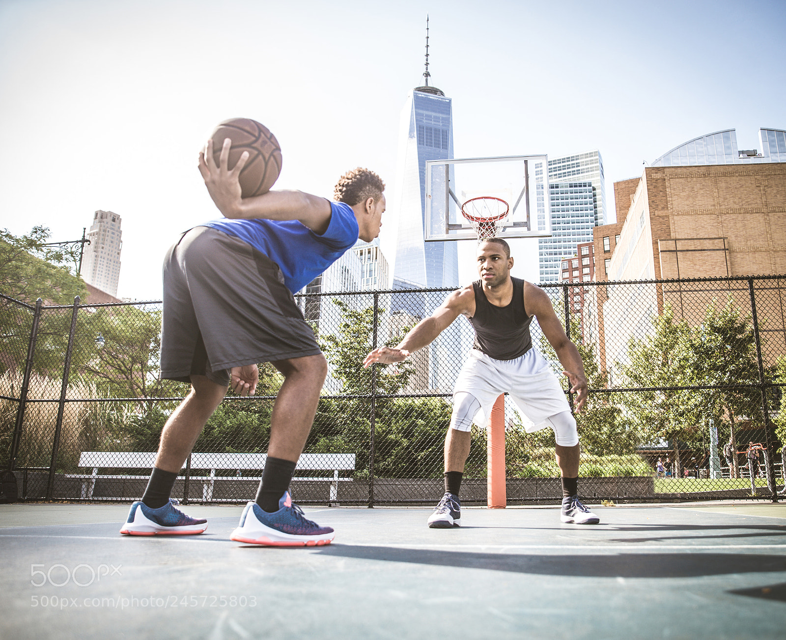 Nikon D610 sample photo. Basketball player playing outdoors photography