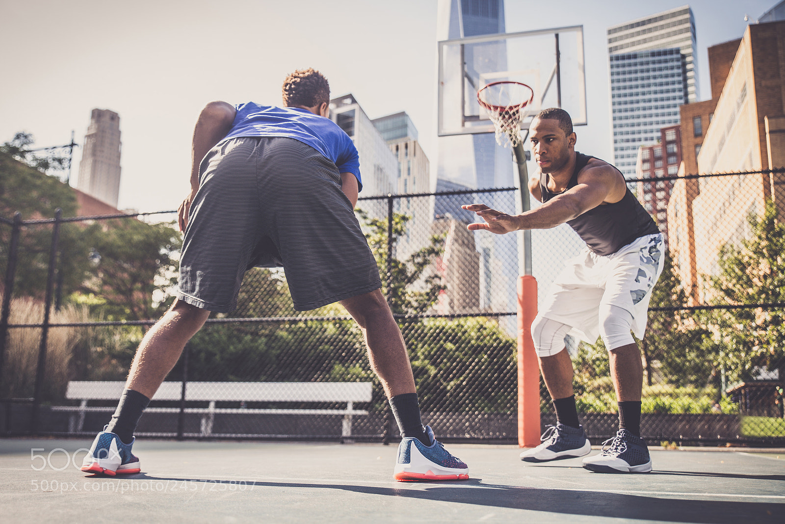 Nikon D610 sample photo. Basketball player playing outdoors photography