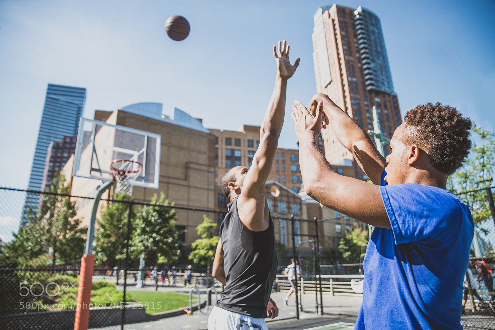 Nikon D610 sample photo. Basketball player playing outdoors photography