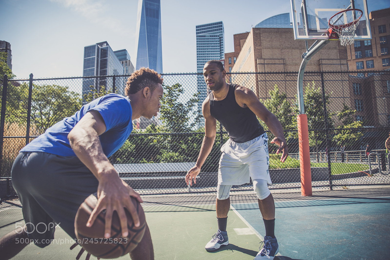 Nikon D610 sample photo. Basketball player playing outdoors photography