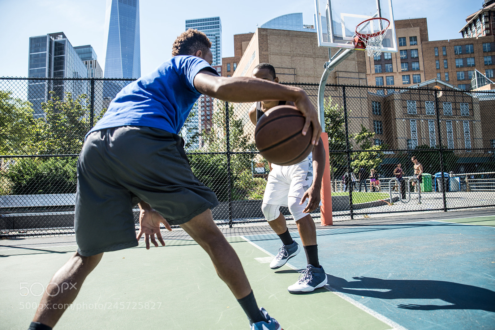 Nikon D610 sample photo. Basketball player playing outdoors photography