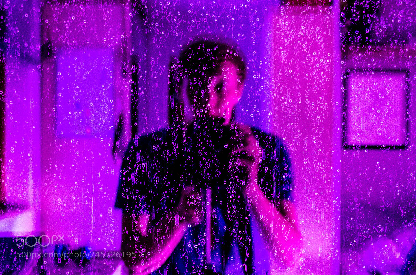 Nikon D5100 sample photo. Raindrops photography