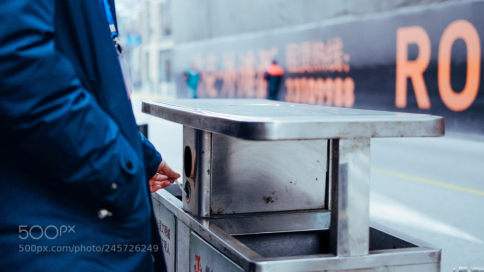 Fujifilm X-T2 sample photo. Finished cigarette photography