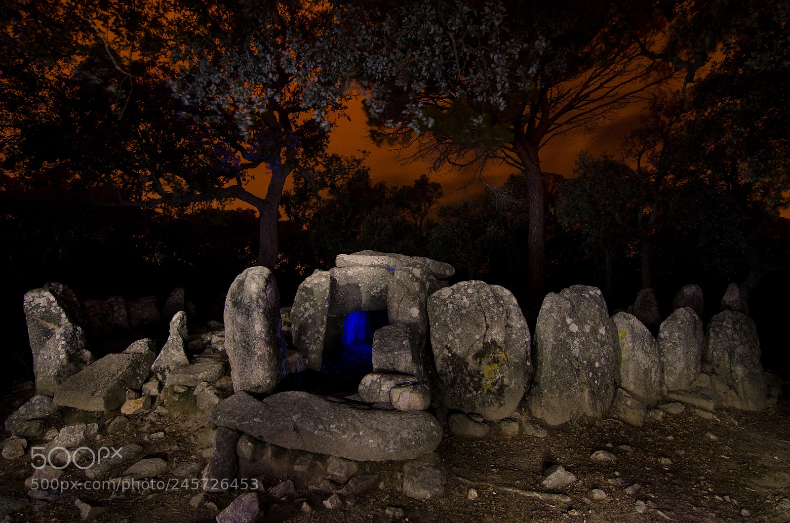 Nikon D5100 sample photo. Dolmen de romanyà photography