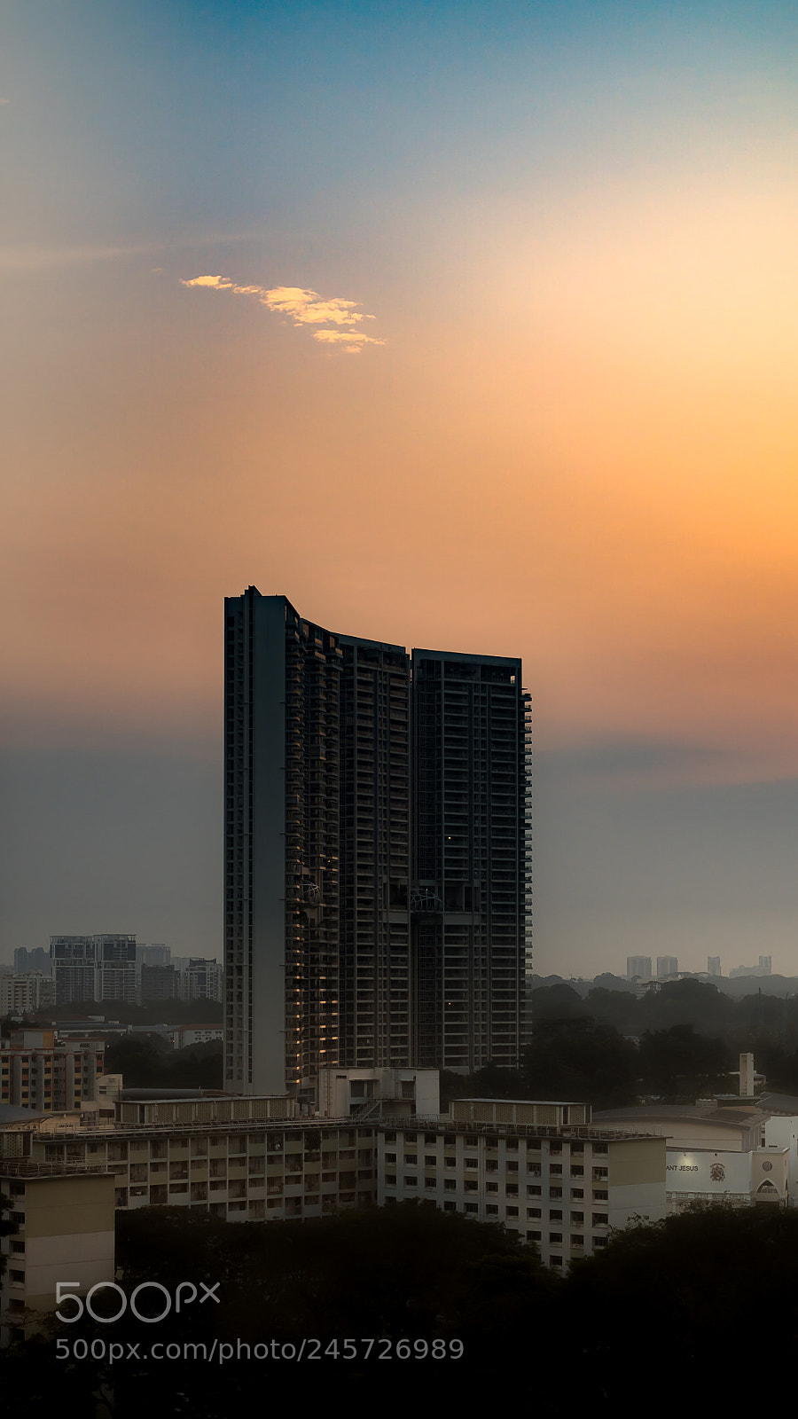 Sony a6500 sample photo. Building sunset photography