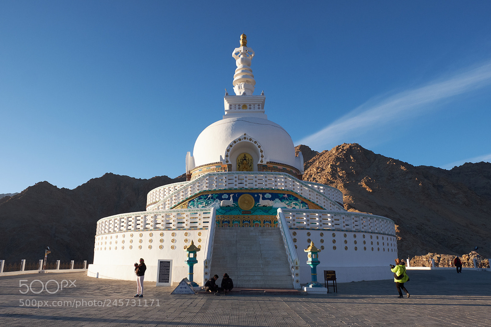 Fujifilm X-T2 sample photo. Shanti stupa photography