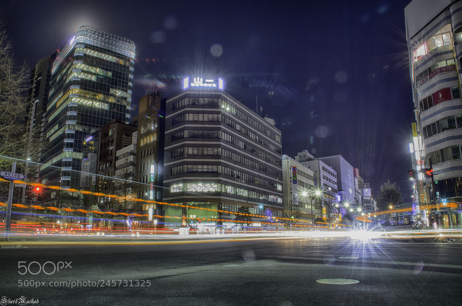 Pentax K-50 sample photo. Japan night photography
