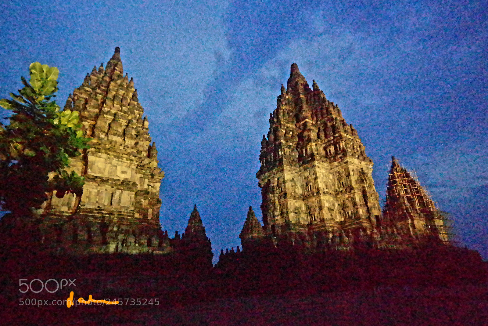 Samsung NX30 sample photo. Prambanan temple photography