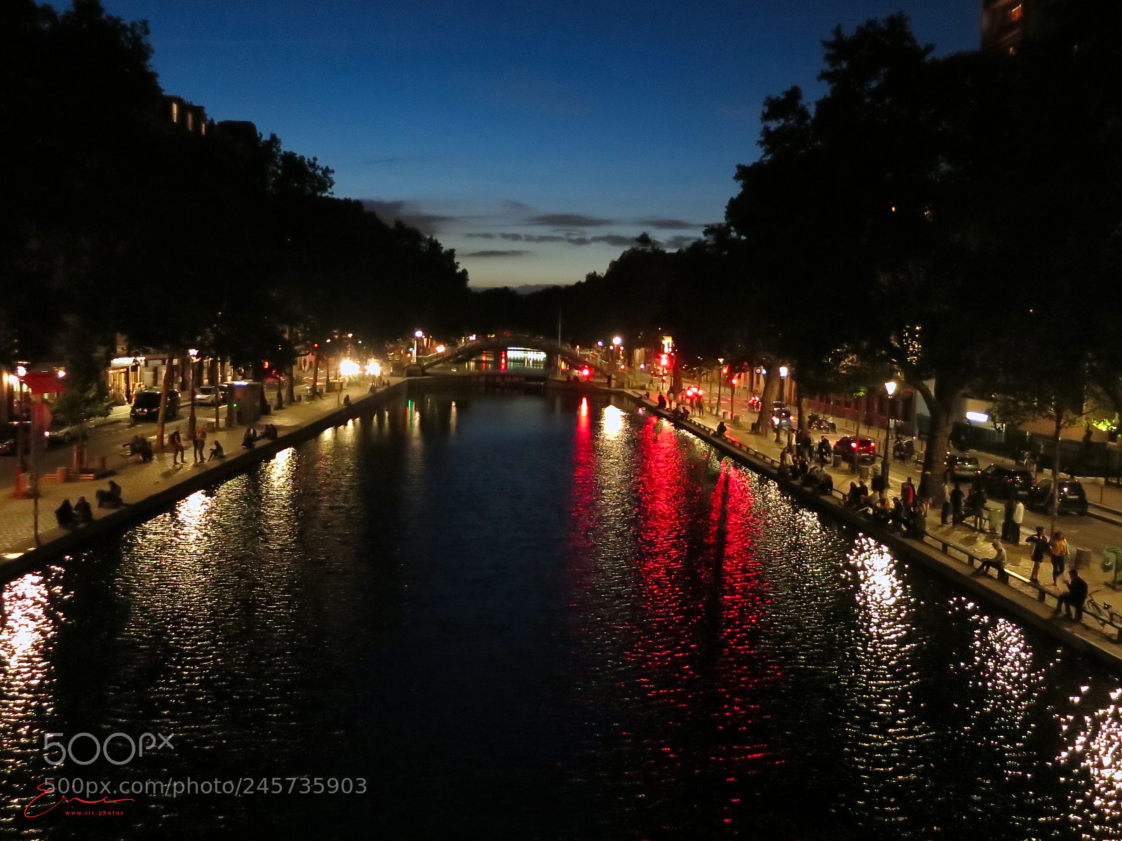 Canon PowerShot S110 sample photo. Canal saint martin photography