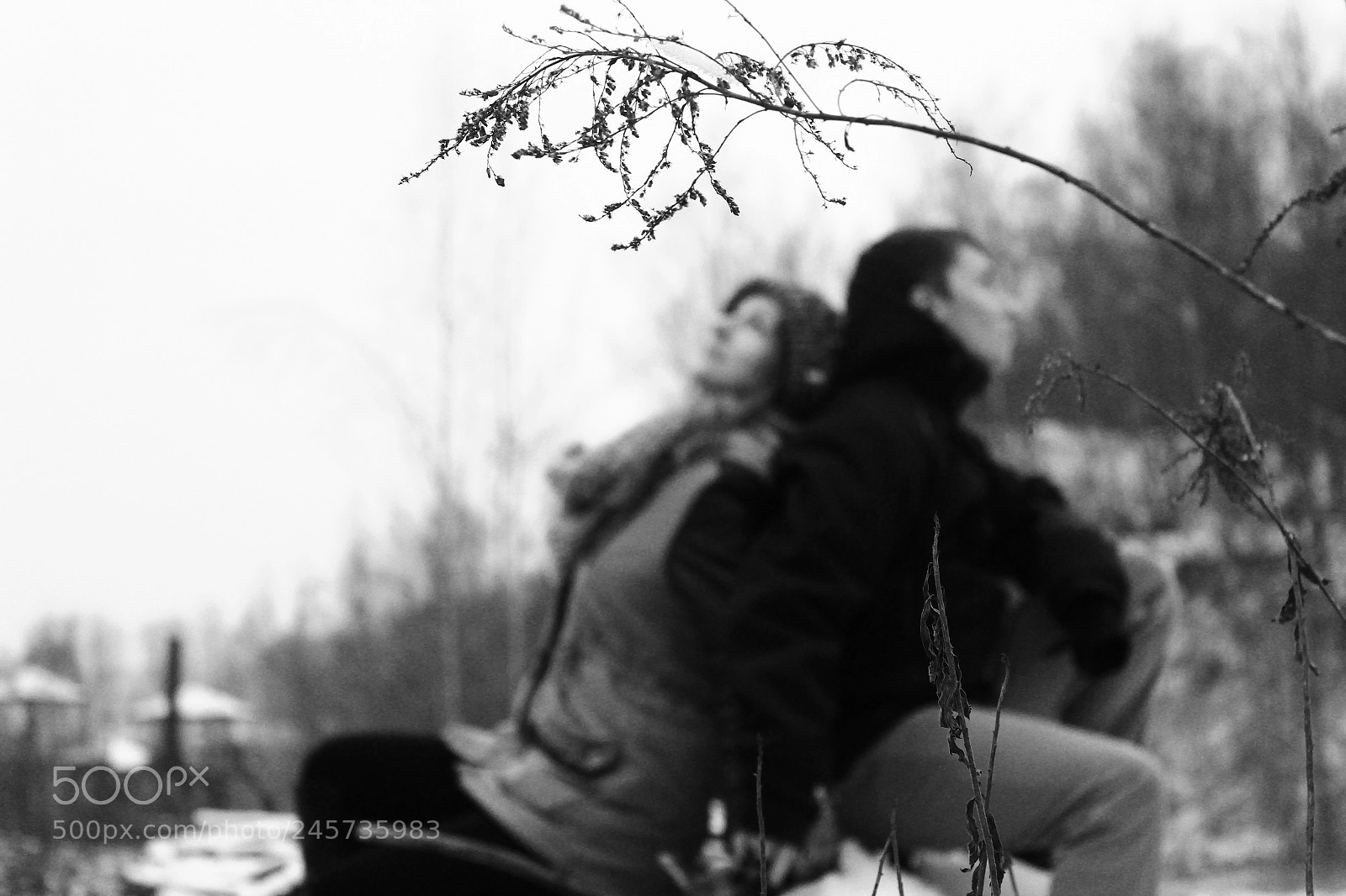 Canon EF-S 18-55mm F3.5-5.6 III sample photo. Silent love photography