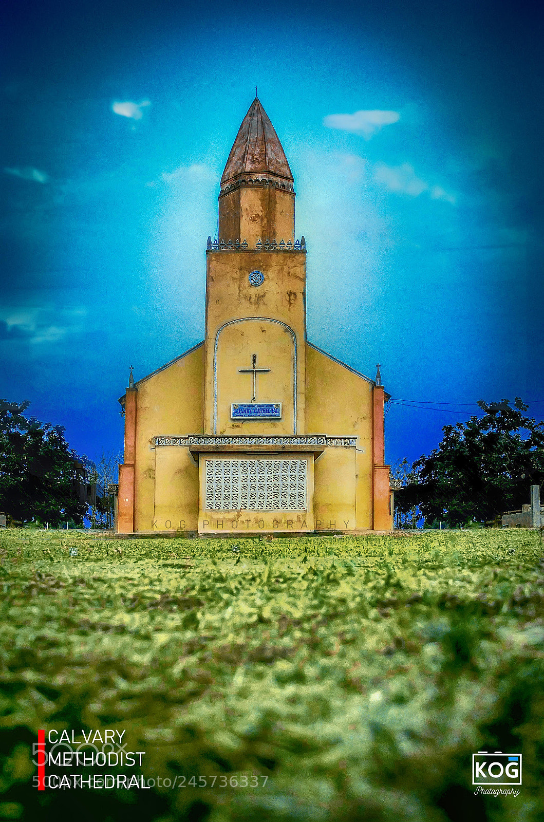 Nikon D5100 sample photo. The old church photography