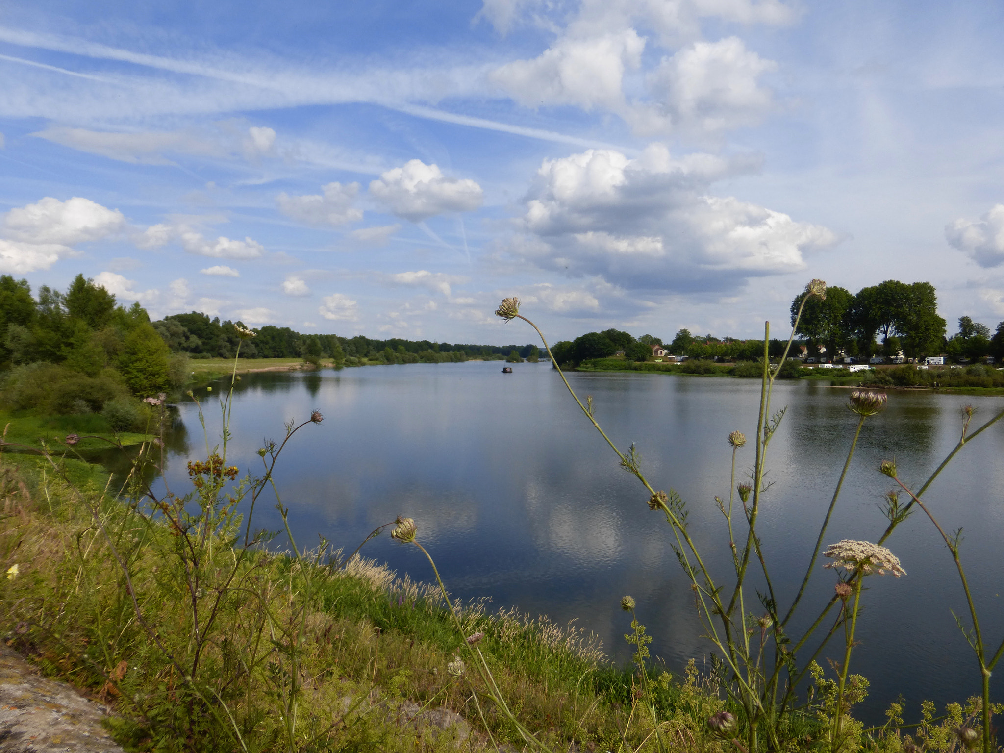 Panasonic DMC-TZ36 sample photo. Nevers - loire river photography