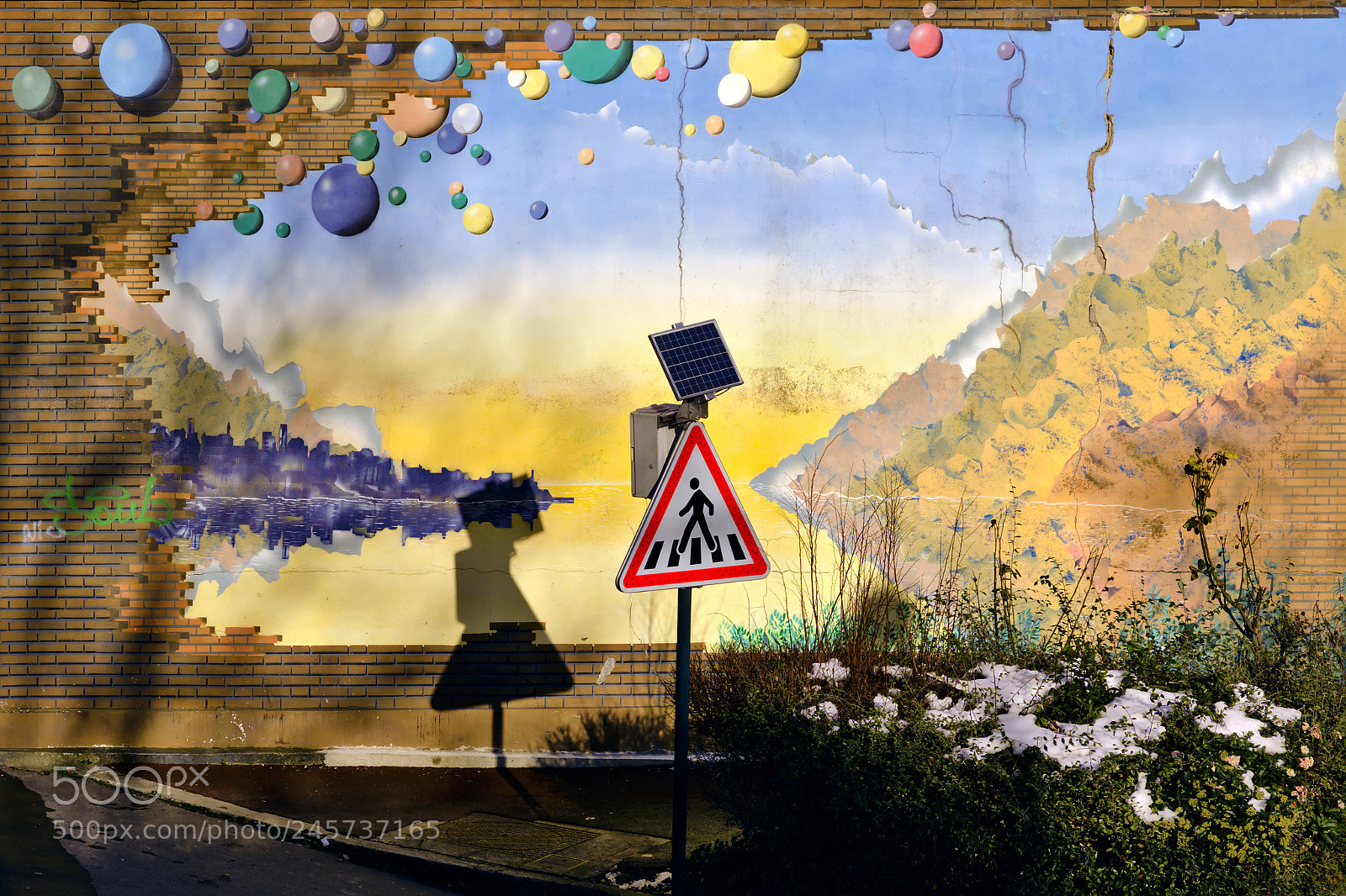 Fujifilm X-T2 sample photo. Traffic graffiti photography