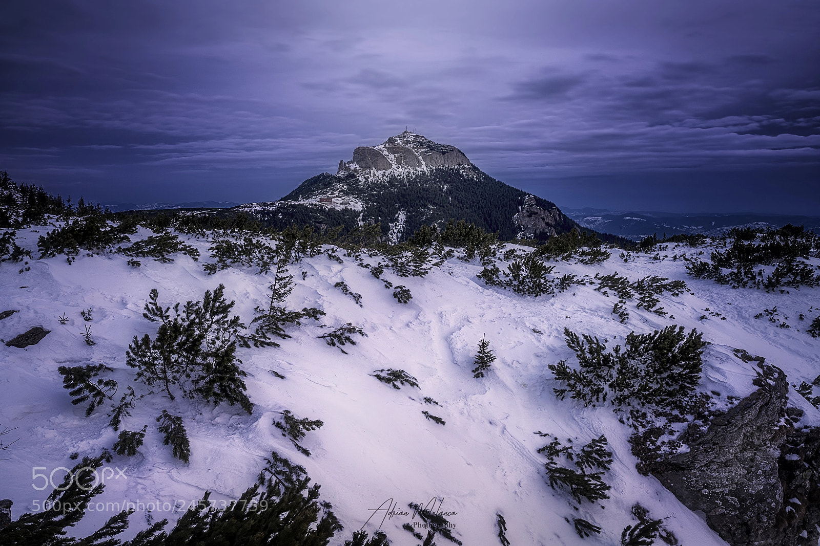 Sony a7R II sample photo. Blue hour at toaca photography