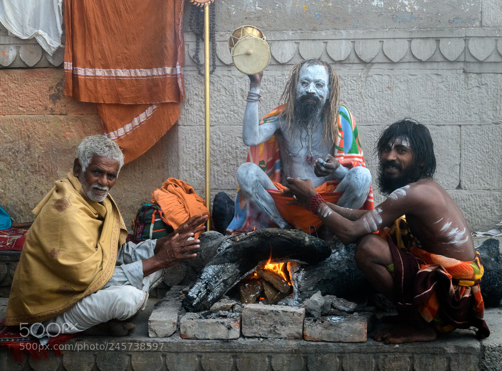 Nikon D850 sample photo. Varanasi sadhu photography