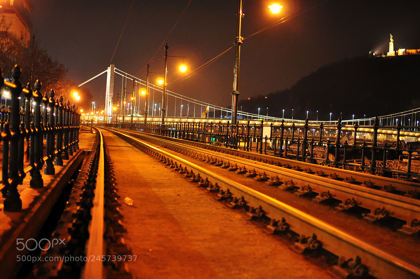 Nikon D90 sample photo. Track bridge photography