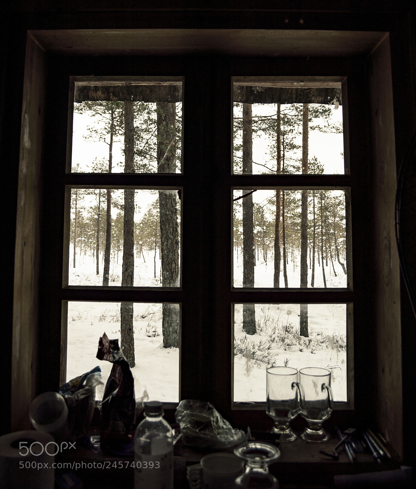 Nikon D3200 sample photo. Cabin in the woods photography