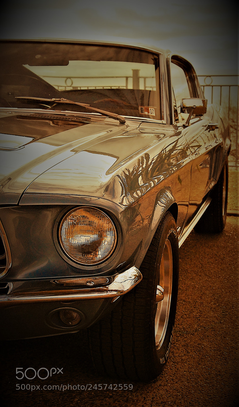 Nikon D60 sample photo. Ford mustang photography