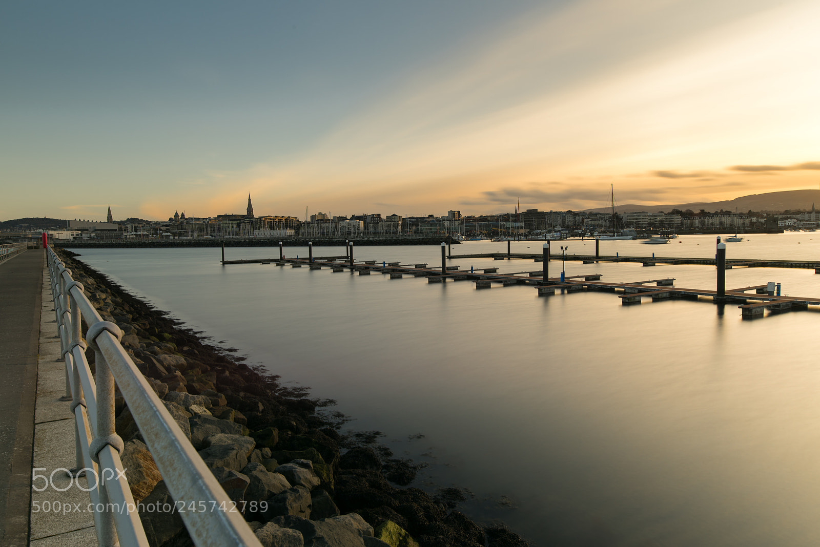 Nikon D810 sample photo. Evening sky over dun photography