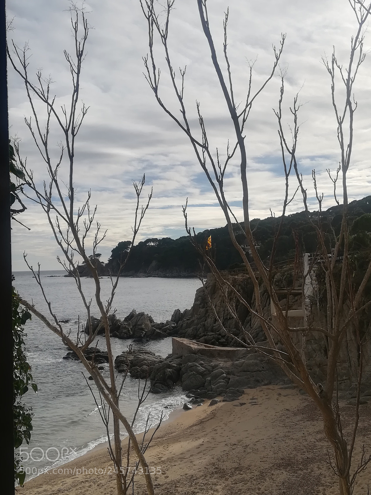 HUAWEI PRA-LX1 sample photo. Emporda's winter photography