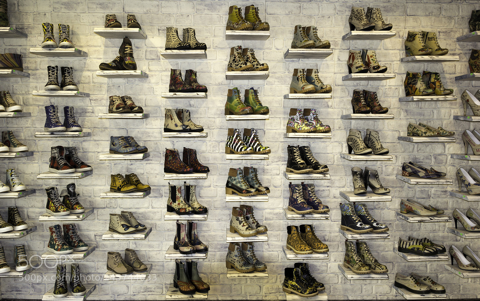 Canon EOS 60D sample photo. Colourful boots! photography