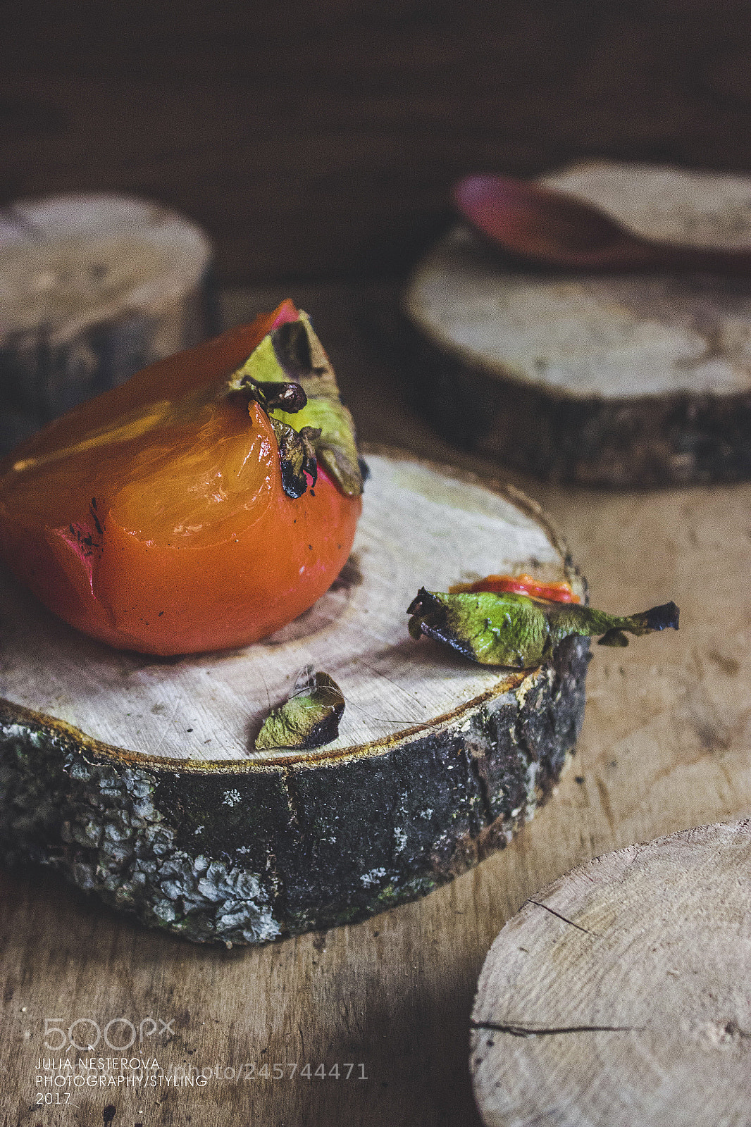 Canon EOS 600D (Rebel EOS T3i / EOS Kiss X5) sample photo. Persimmon photography