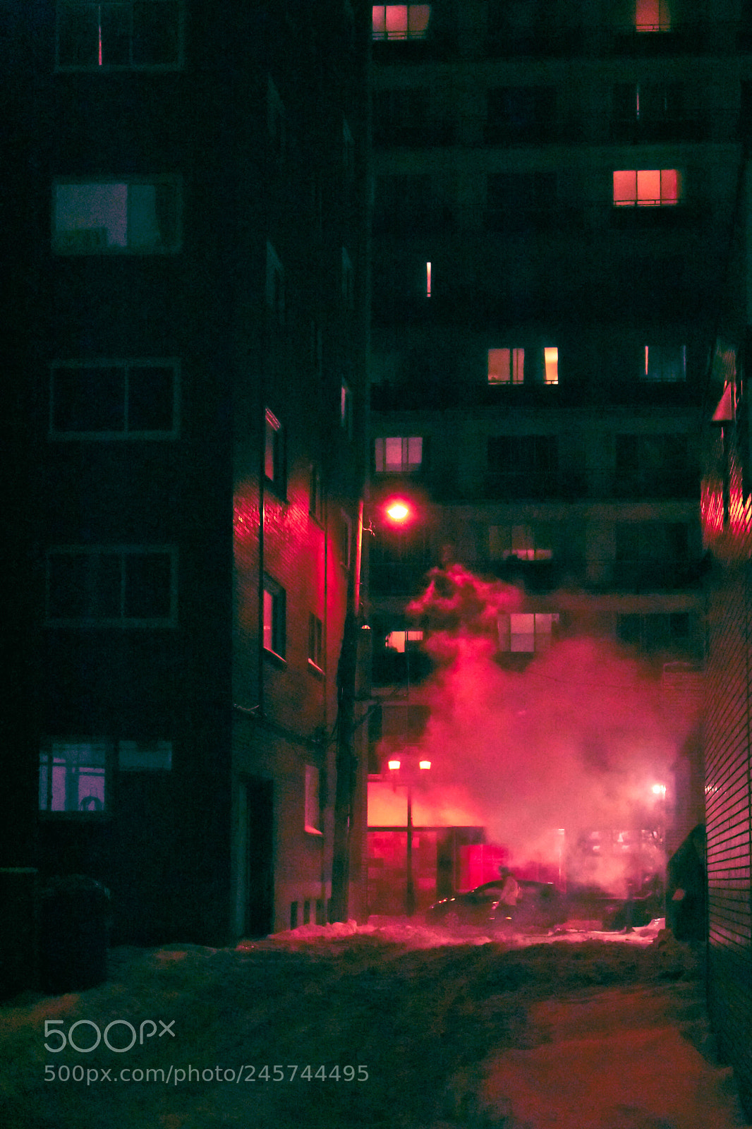 Nikon D3400 sample photo. Midnight alley photography