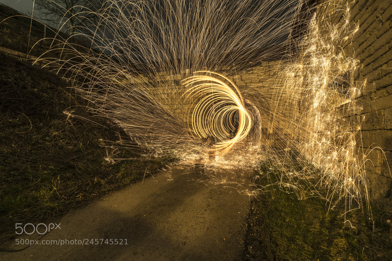 Sony ILCA-77M2 sample photo. Lightpainting photography