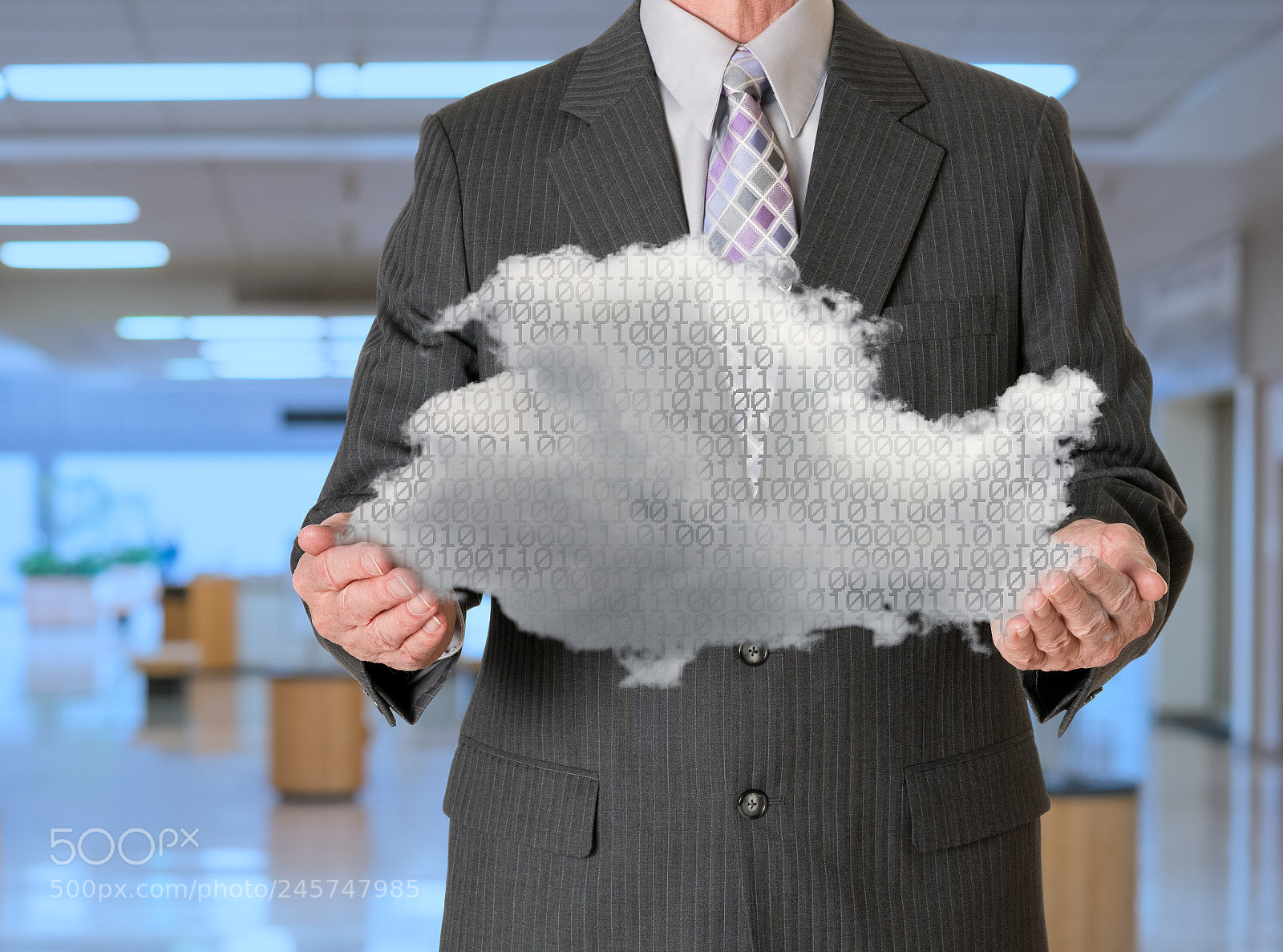 Sony a7R II sample photo. Senior manager holding cloud photography