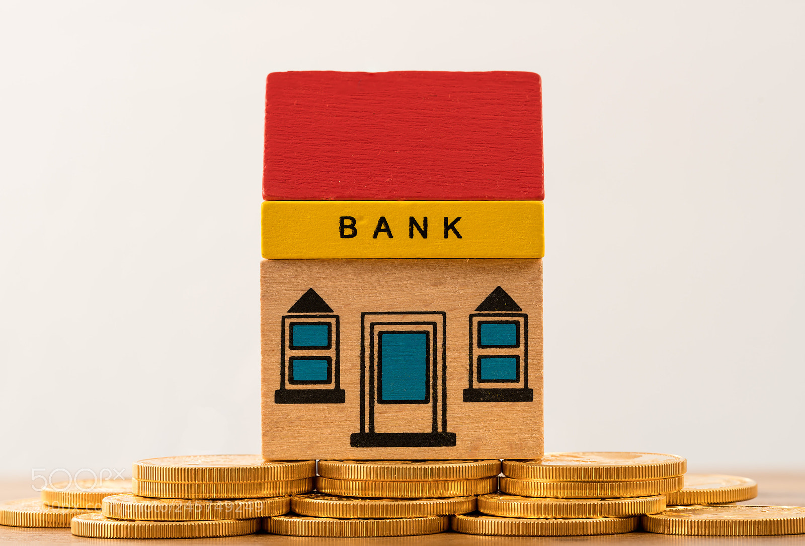 Sony a7R II sample photo. Toy bank building on photography