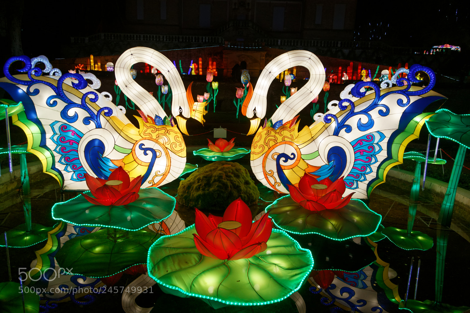 Canon EOS 6D + Canon EF 24-105mm F4L IS USM sample photo. Chinese lanterns festival photography