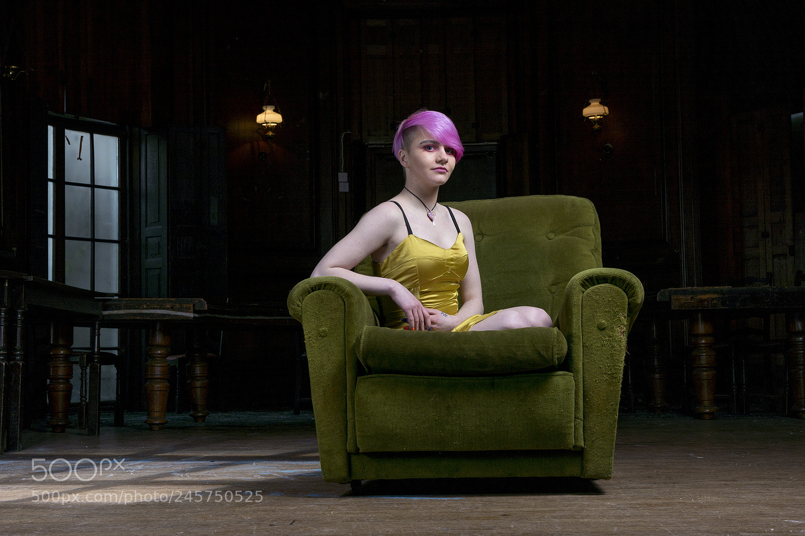 Nikon D7200 sample photo. The green chair photography
