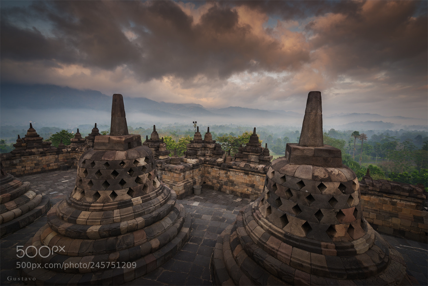 Nikon D610 sample photo. Borobudur photography
