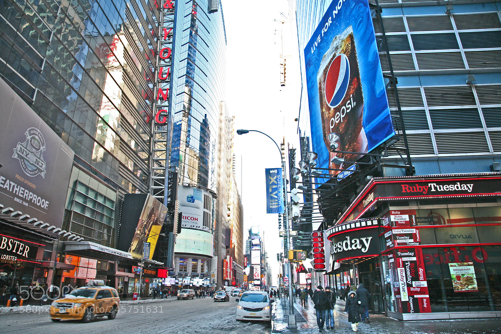 Canon EOS 5D sample photo. Winter in new-york photography