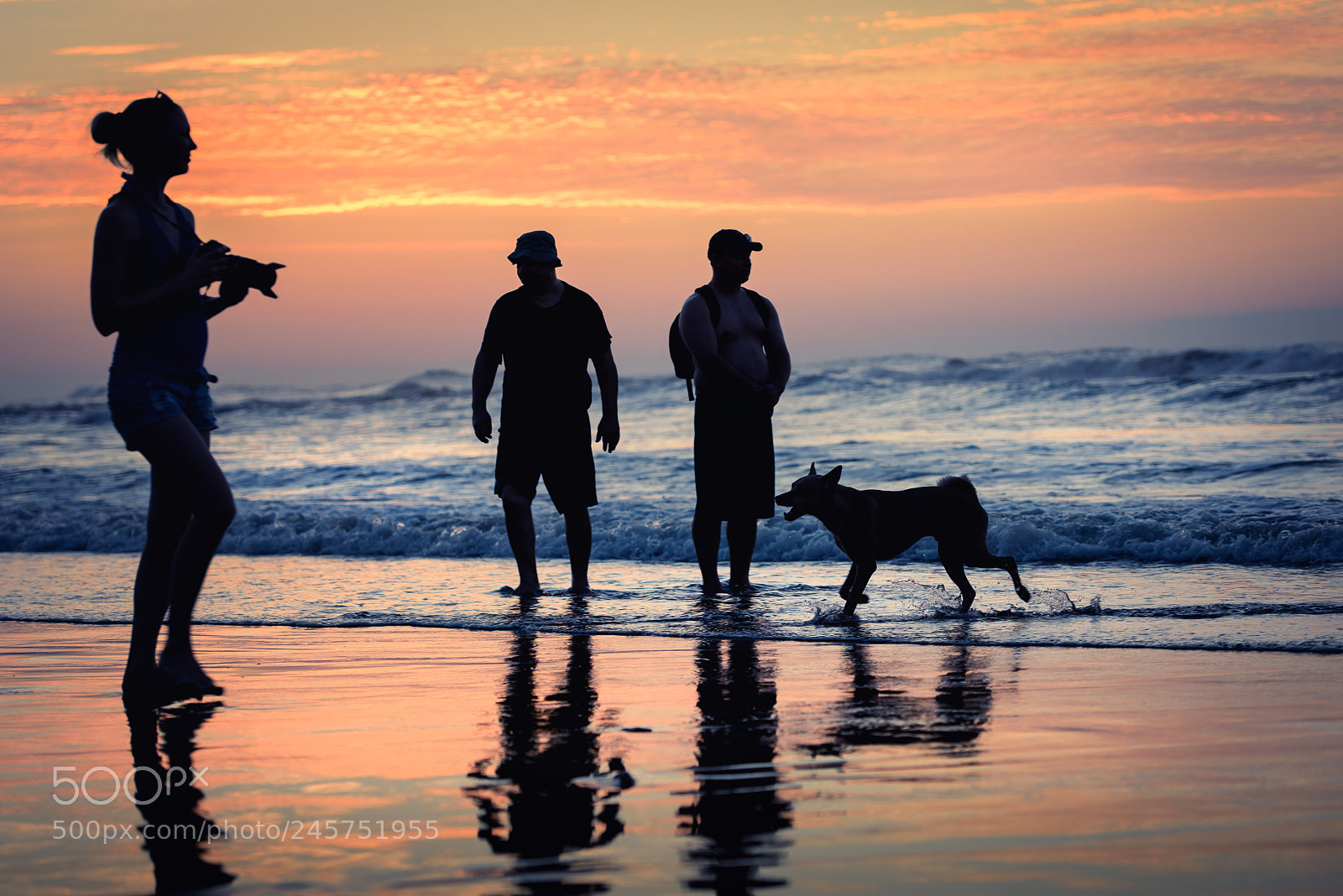 Nikon D810 sample photo. People at the beach photography