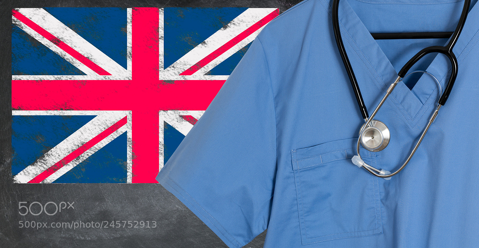 Sony a7R II sample photo. Blue scrubs with uk photography