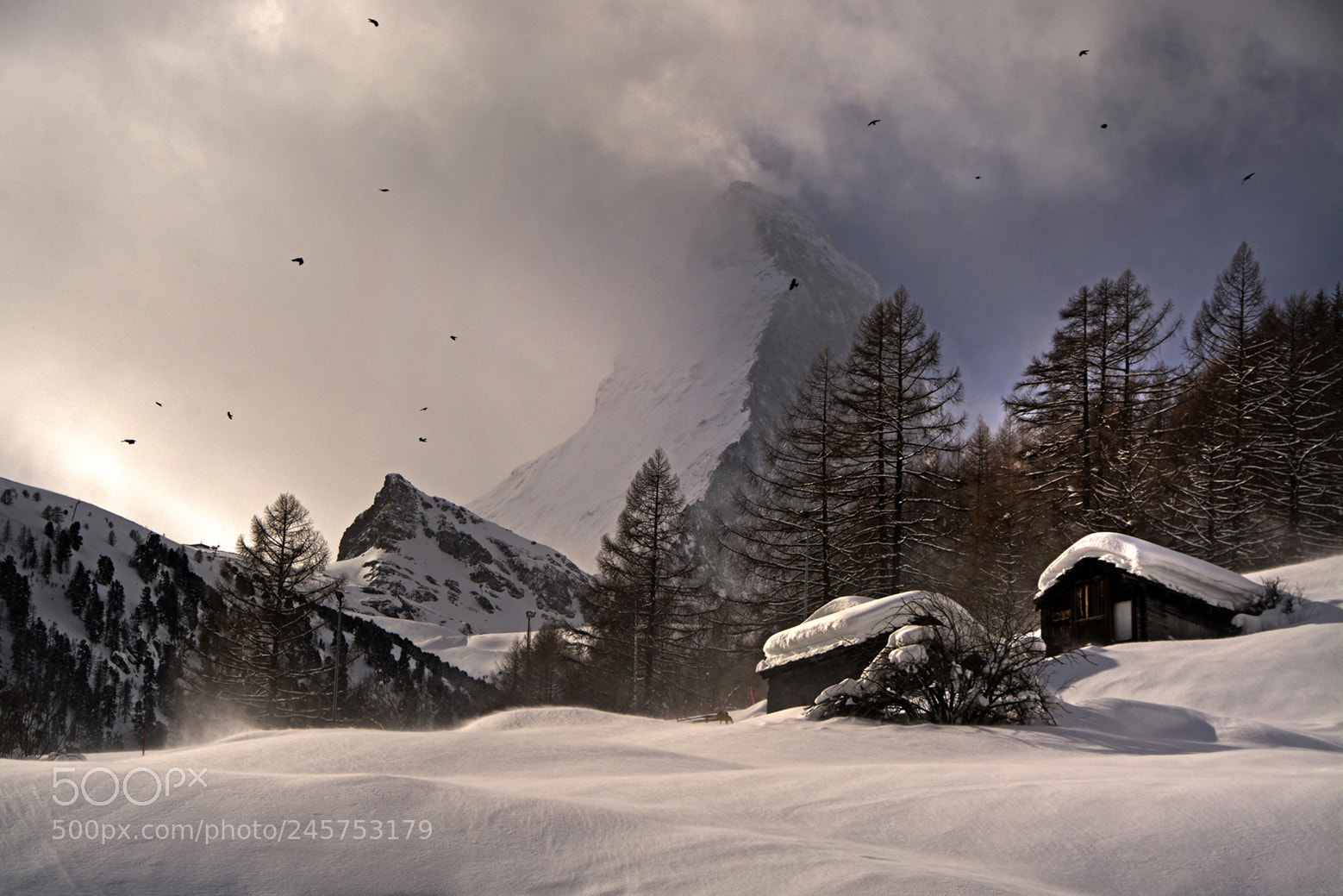 Nikon D7100 sample photo. Landscape with matterhorn photography