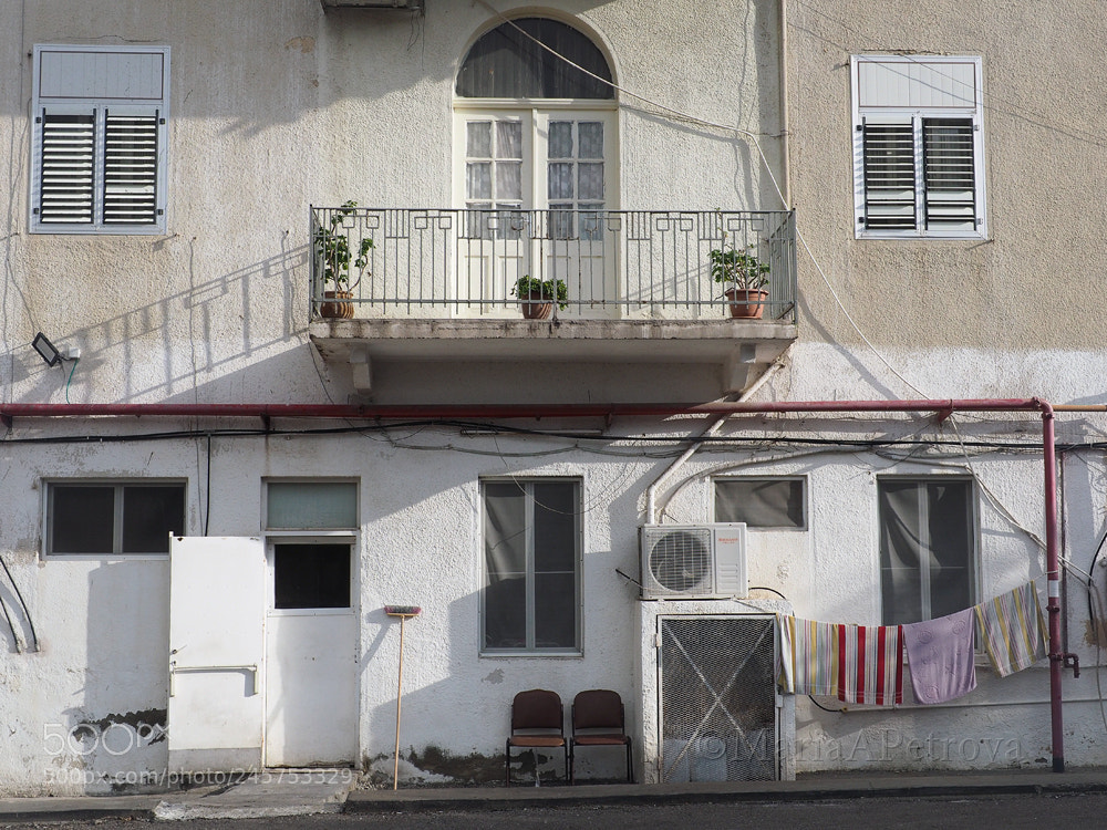 Olympus OM-D E-M5 II sample photo. The wall photography