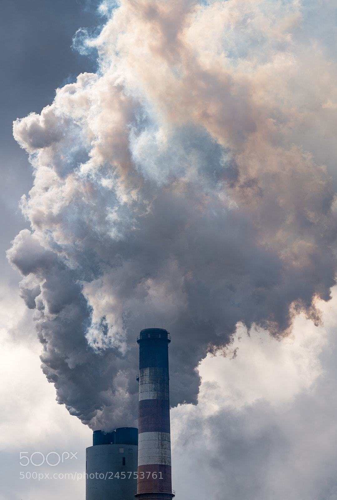 Sony a7R II sample photo. Smoke from coal powered photography