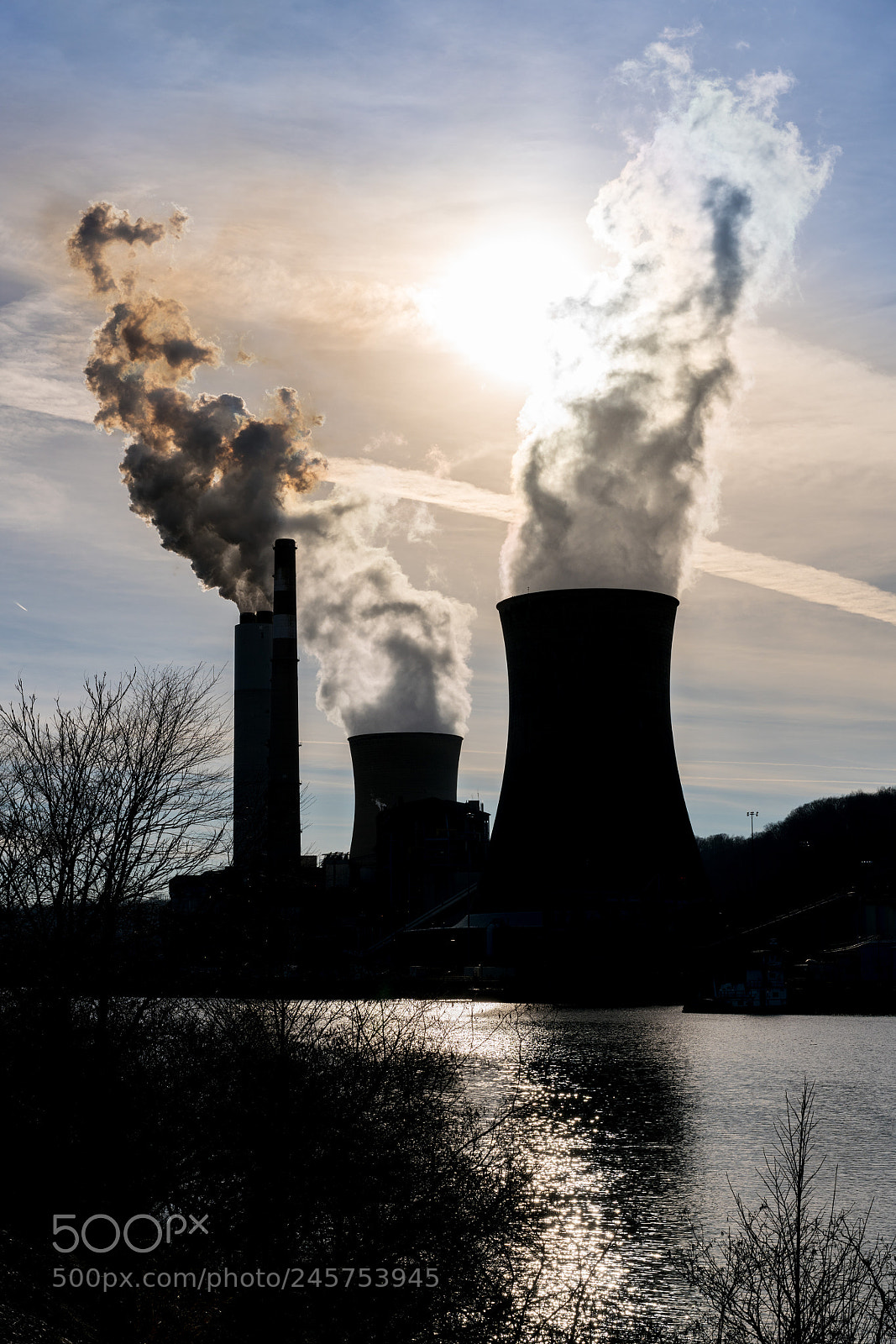Sony a7R II sample photo. Smoke from coal powered photography