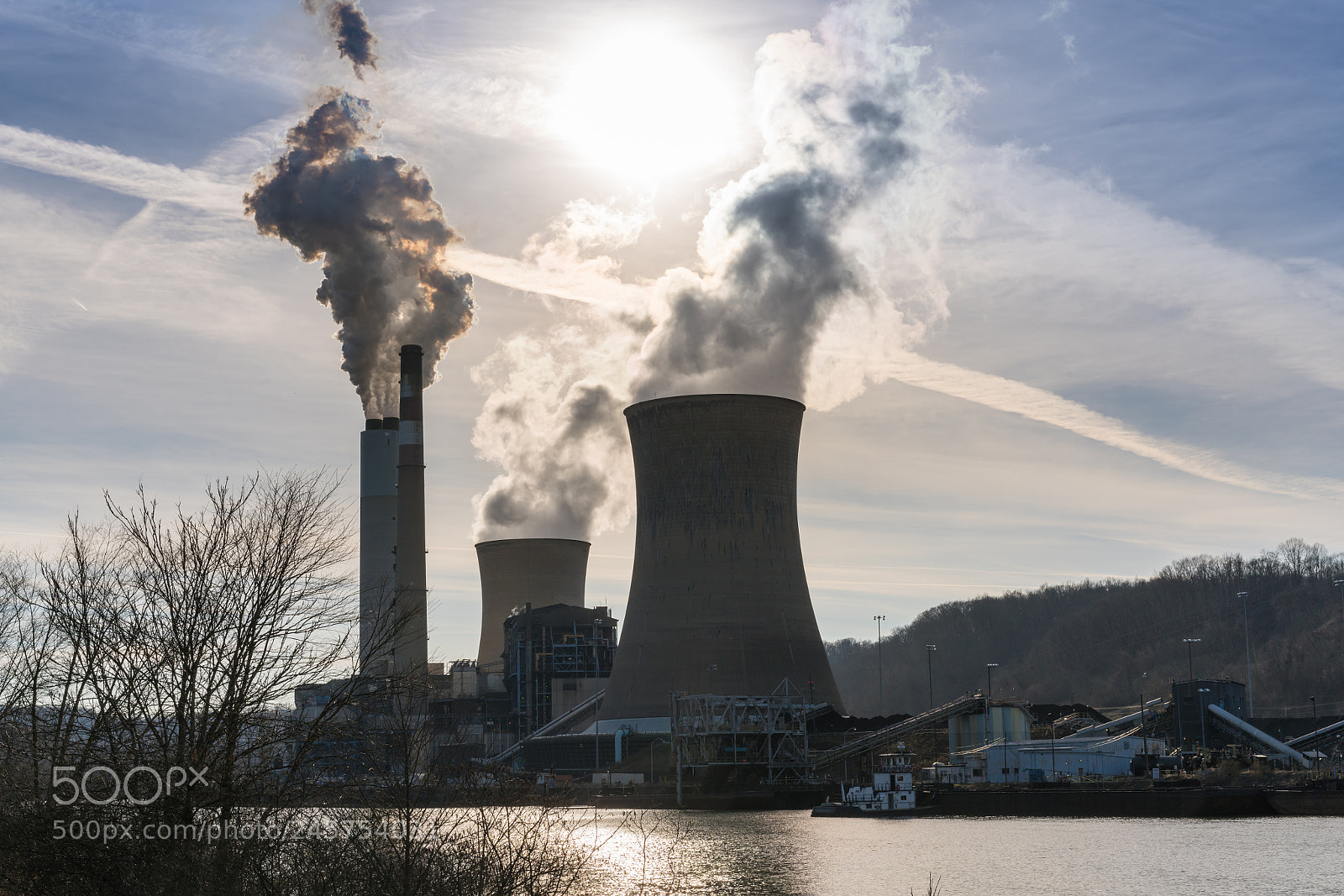 Sony a7R II sample photo. Smoke from coal powered photography
